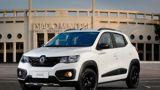 Renault Kwid Outsider estreia visual mais 'aventureiro' por R$ 43.990