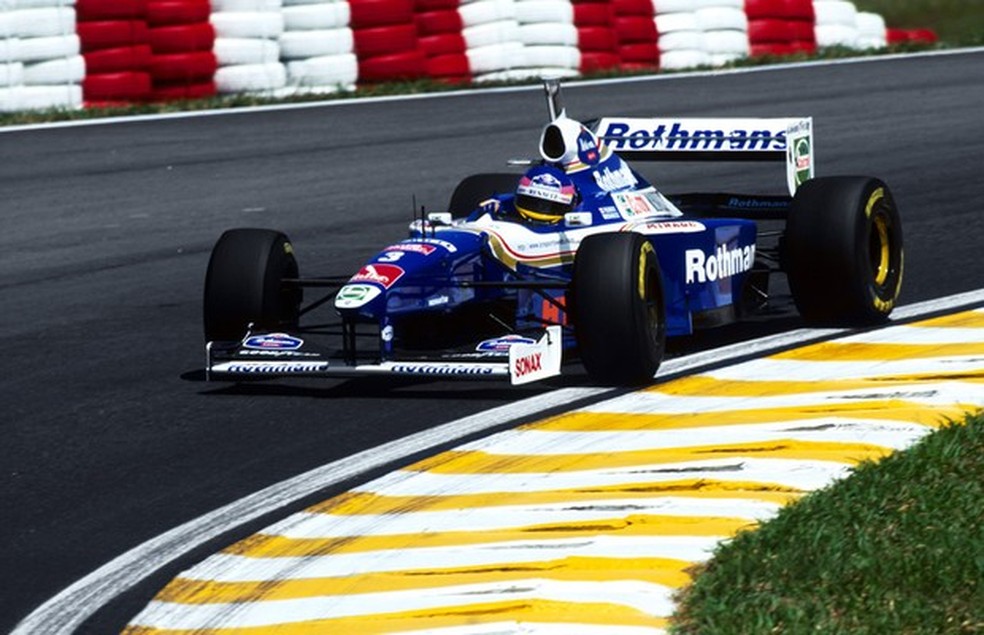 Em 1997, o motor Renault venceu em Interlagos com a Williams de Jacques Villeneuve (Foto: Divulgação) — Foto: Auto Esporte