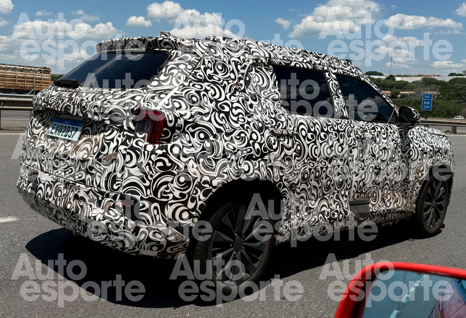 Honda WR-V 2025 Flagra Detalhe Traseira — Foto: Gustavo Carnib/Auto News Brasil