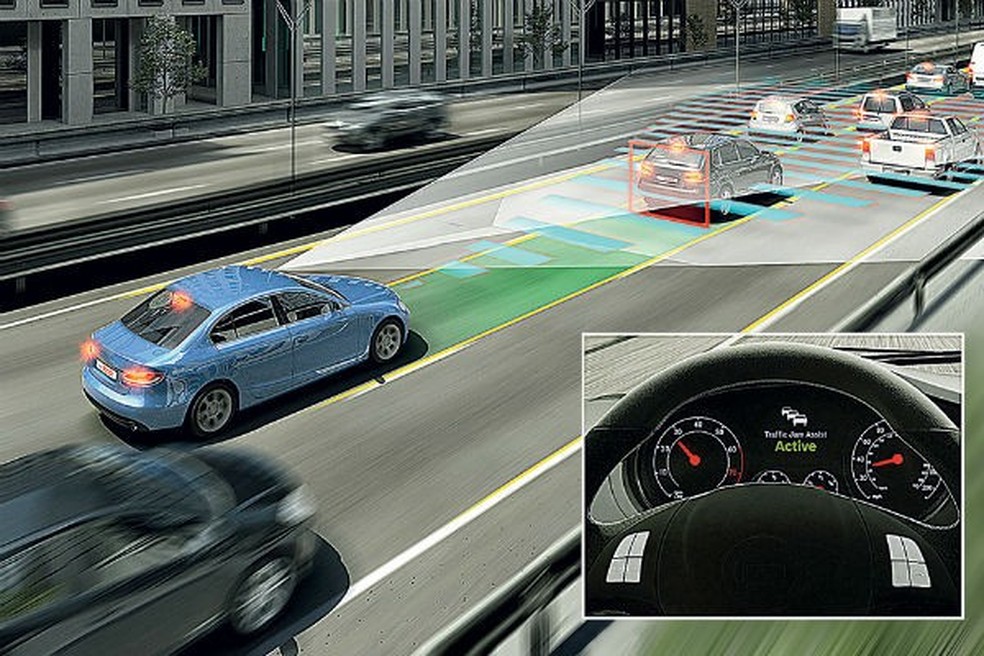 Assistente de congestionamento (Foto: Divulgação) — Foto: Auto Esporte