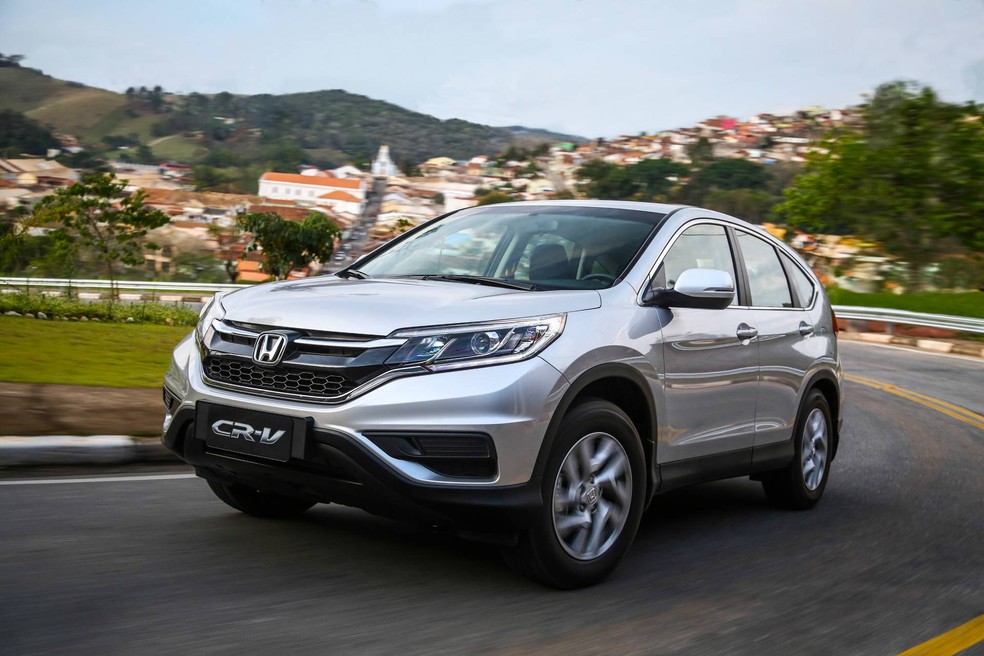 Honda CR-V de quarta geração teve bons números de vendas no Brasil — Foto: Divulgação/Honda