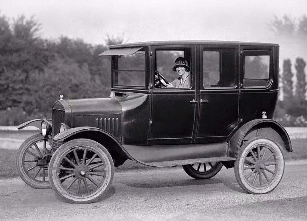 Ford Model T 1924 serviu de base para a releitura (Foto: Divulgação: Ford) — Foto: Auto Esporte