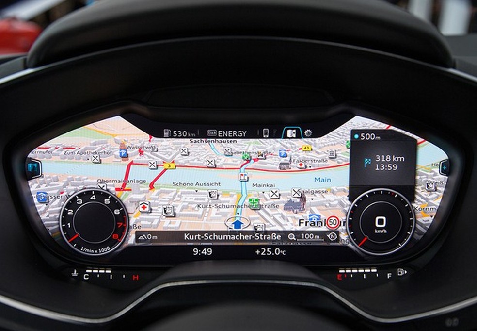 Interior do Audi TT 2014 (Foto: Divulgação) — Foto: Auto Esporte