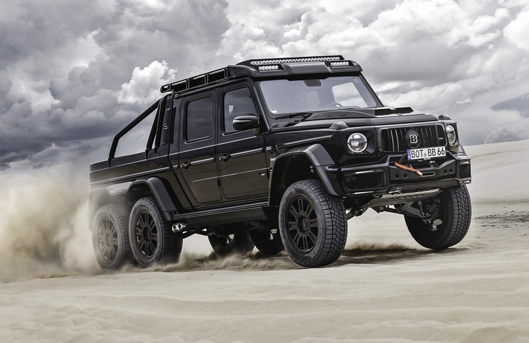 Picape mais exclusiva do mundo tem seis rodas, 900 cv e custa R$ 6,3 ...