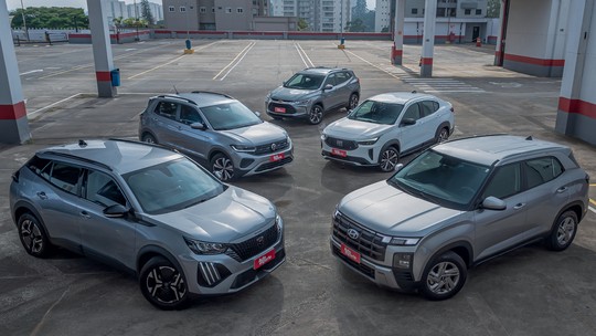 Comparativo: qual SUV 1.0 turbo de R$ 150 mil é o melhor?
