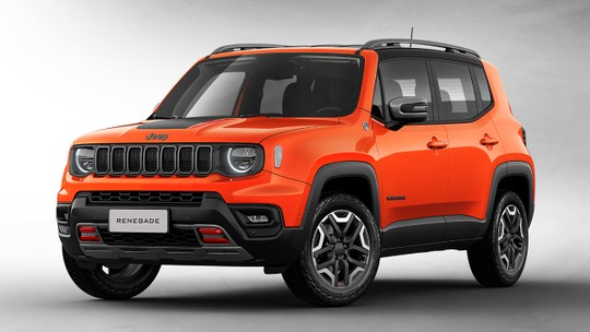 Novos Jeep Renegade e Compass terão versão elétrica e autonomia pode chegar a 640 km