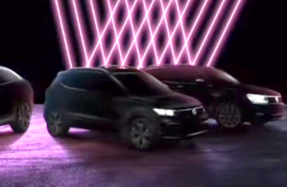 SUV compacto da Volkswagen mostrado na Índia — Foto: Reprodução