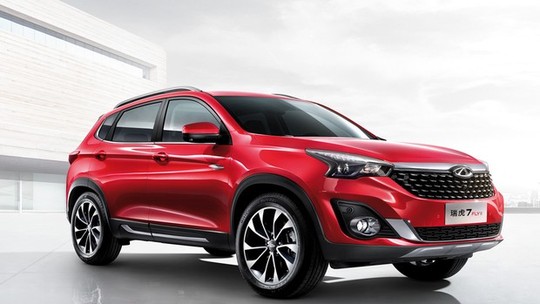 CAOA Chery Tiggo 7 reestilizado é registrado no Brasil 