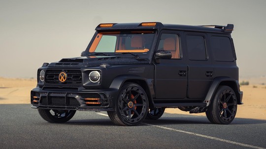 Mercedes Classe G preparado pela Mansory tem 900 cv e interior de doer os olhos