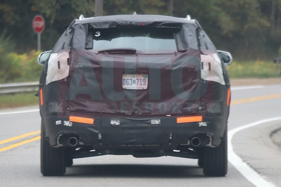 Novo Chevrolet Blazer flagrado em testes nos EUA (Foto: Automedia) — Foto: Auto Esporte