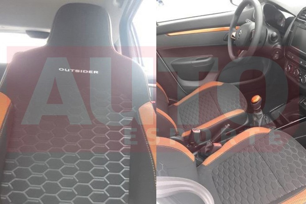 Detalhes do Renault Kwid Outsider (Foto: Auto News Brasil) — Foto: Auto Esporte