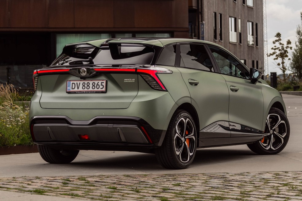 MG4 XPower é hatch elétrico com pegada esportiva — Foto: Divulgação