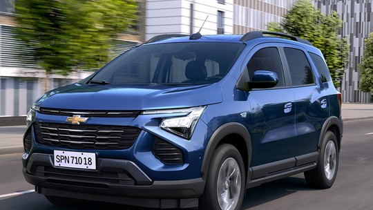 Chevrolet Spin 2027: preços, versões, equipamentos e consumo