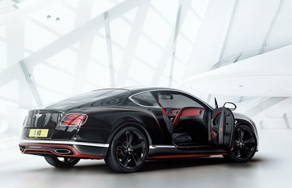 Bentley Continental GT Black Speed (Foto: Divulgação) — Foto: Auto Esporte