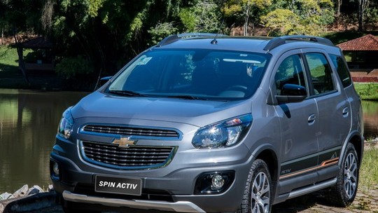 Chevrolet convoca recall de 164.840 unidades da Spin por risco de incêndio