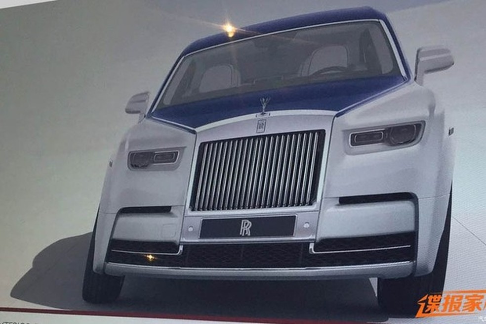 Rolls-Royce Phantom pode ter vazado antes do lançamento oficial (Foto: Reprodução / Worldscoop) — Foto: Auto Esporte