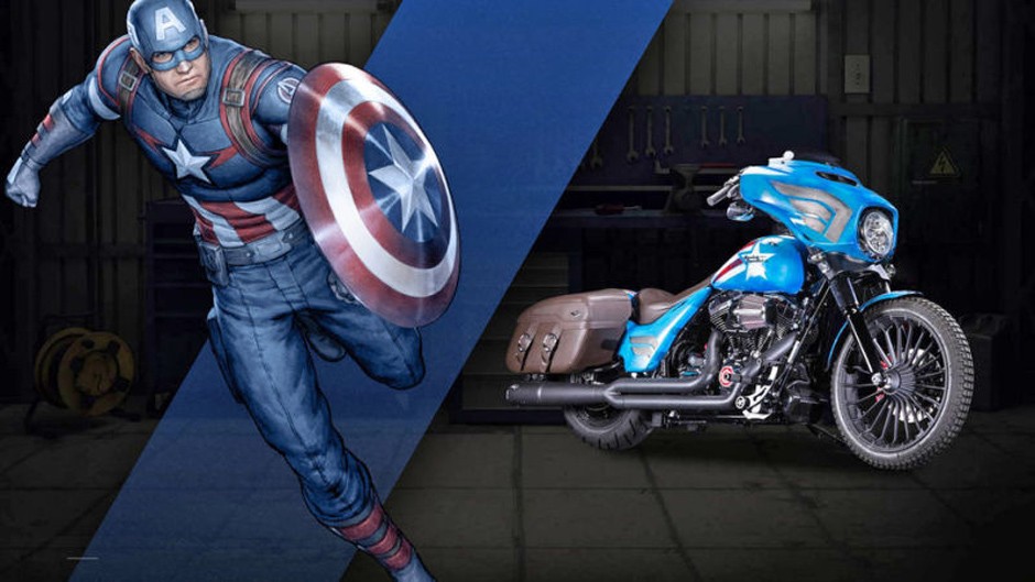 Captain America - Harley-Davidson Street Glide Special, a.k.a. Freedom