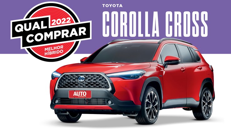 Qual Comprar 2022 - Melhor Híbrido - Toyota Corolla Cross