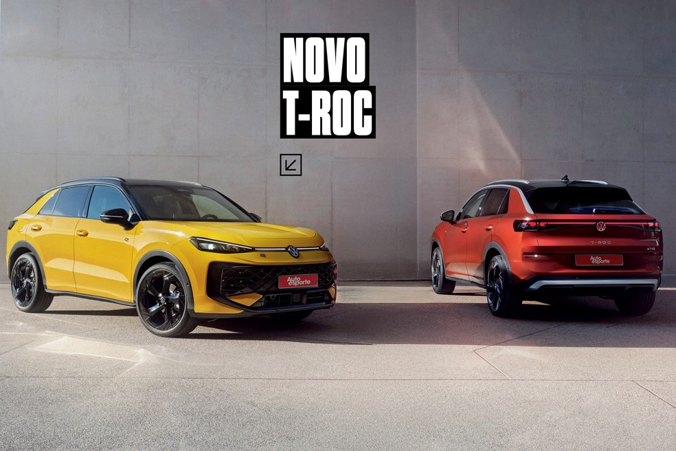 Novo VW T-Roc será a base do sucessor do Nivus — Foto: Auto News Brasil