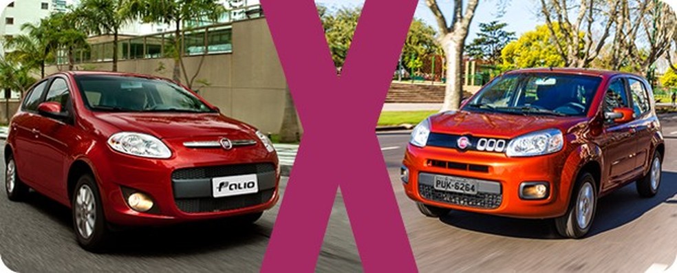 Jogo rápido: Uno Evolution X Palio Attractive (Foto: Divulgação) — Foto: Auto Esporte