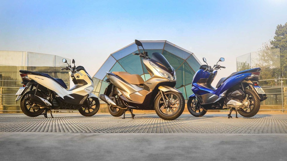 Confira as versões do Honda PCX 150 2022 — Foto: Divulgação