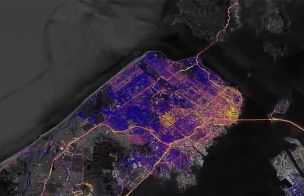 Google calcula poluição nas ruas da Califórnia (Foto: Divulgação) — Foto: Auto Esporte