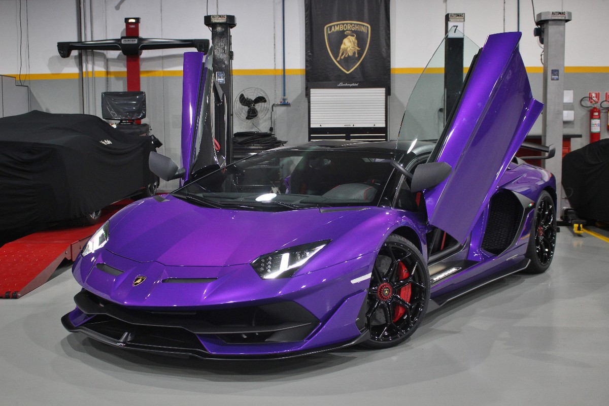 Lamborghini Veneno Roxo