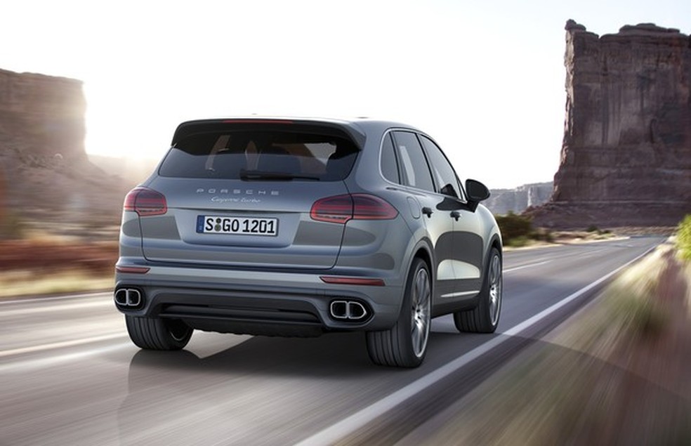 Porsche Cayenne 2015 (Foto: Divulgação) — Foto: Auto Esporte