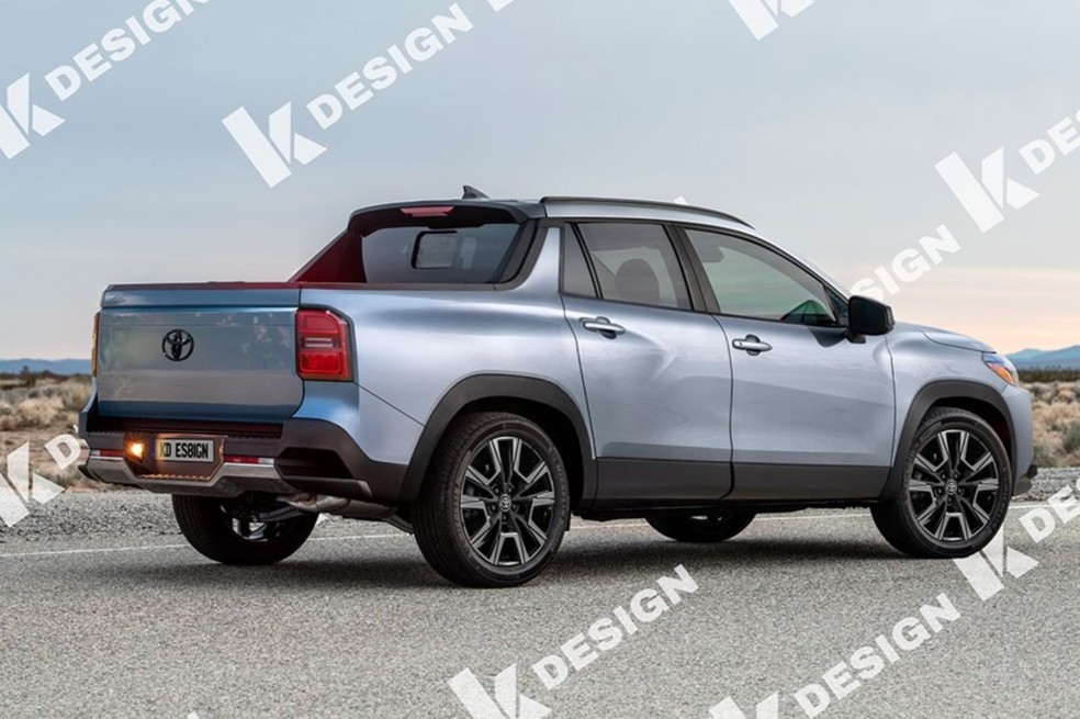 Corolla picape deve começar a ser produzida no segundo trimestre de 2026 — Foto: Kleber Silva/KDesignAG