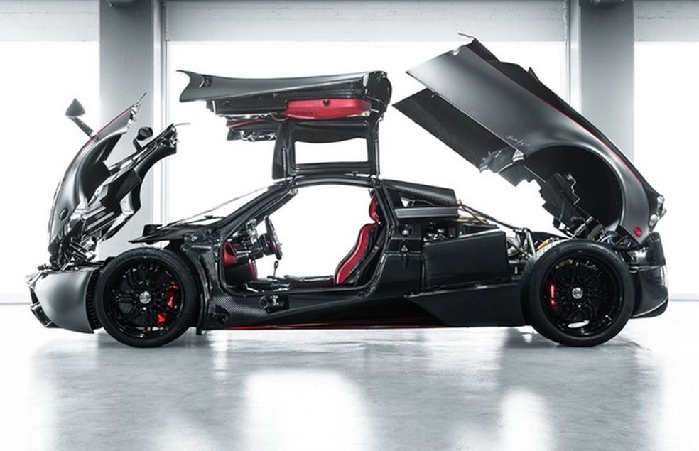 Pagani Huayra customizado pela SS Customs (Foto: Divulgação / SS Customs) — Foto: Auto Esporte