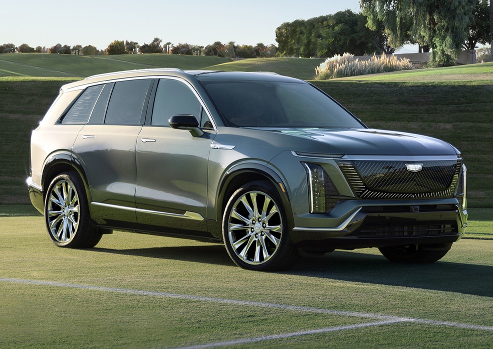 Cadillac Vistiq Luxury - diagonal dianteira — Foto: Divulgação