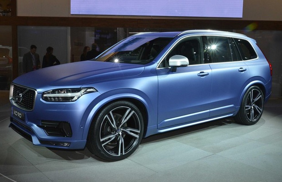 Volvo XC90 R Design no Salão de Detroit 2015 (Foto: Newspress) — Foto: Auto Esporte