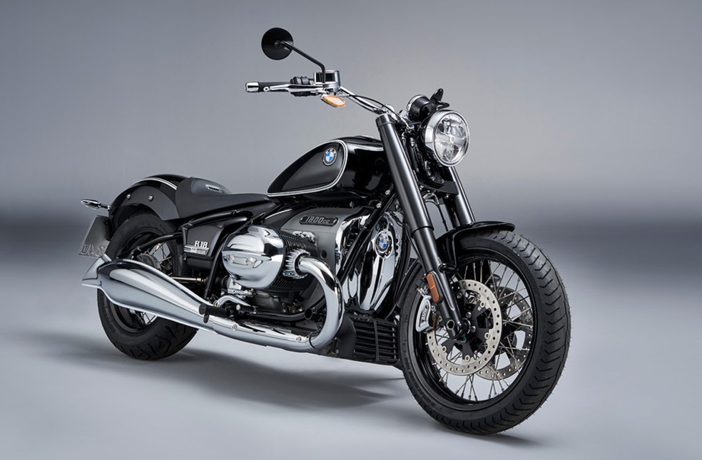 BMW R 18 tem o motor boxer mais potente já feito pela marca — Foto: Divulgação
