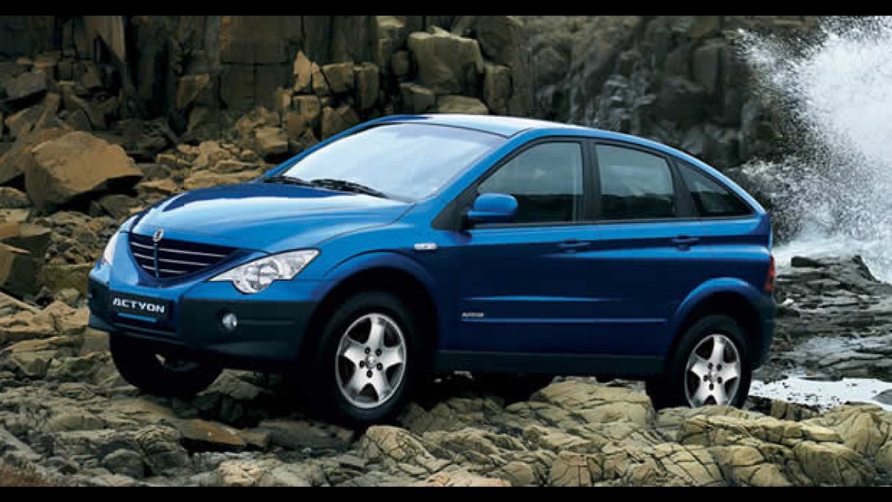 SsangYong Actyon foi aposta da marca coreana em sua segunda passagem pelo Brasil — Foto: Divulgação