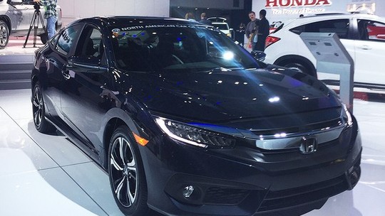 Novo Civic terá versão topo de linha de mais de R$ 115 mil no Brasil