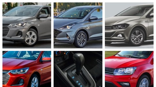 Os 5 carros automáticos mais baratos do Brasil