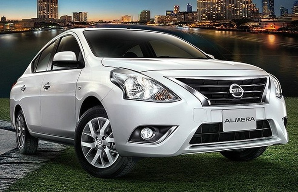Nissan Versa passa por facelift na Tailândia (Foto: Divulgação) — Foto: Auto Esporte