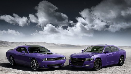 Dodge Challenger e Charger série limitada com cor especial