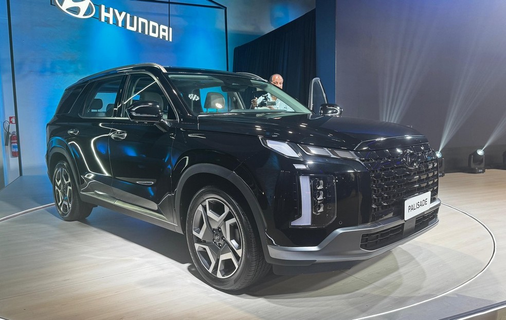 Hyundai Palisade comporta até oito passageiros — Foto: Auto News Brasil/Raphael Panaro