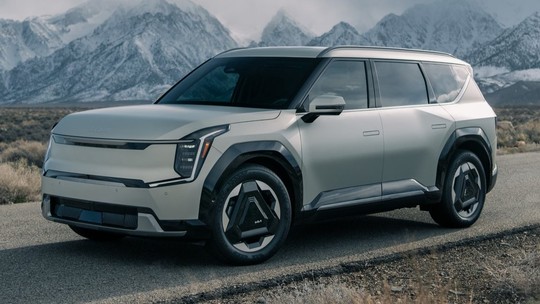 Kia EV9 vai ser o carro mais luxuoso e caro da marca no Brasil