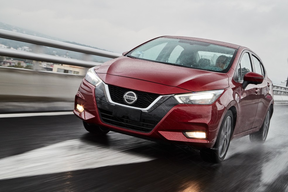 Nissan Versa 2020 — Foto: Divulgação
