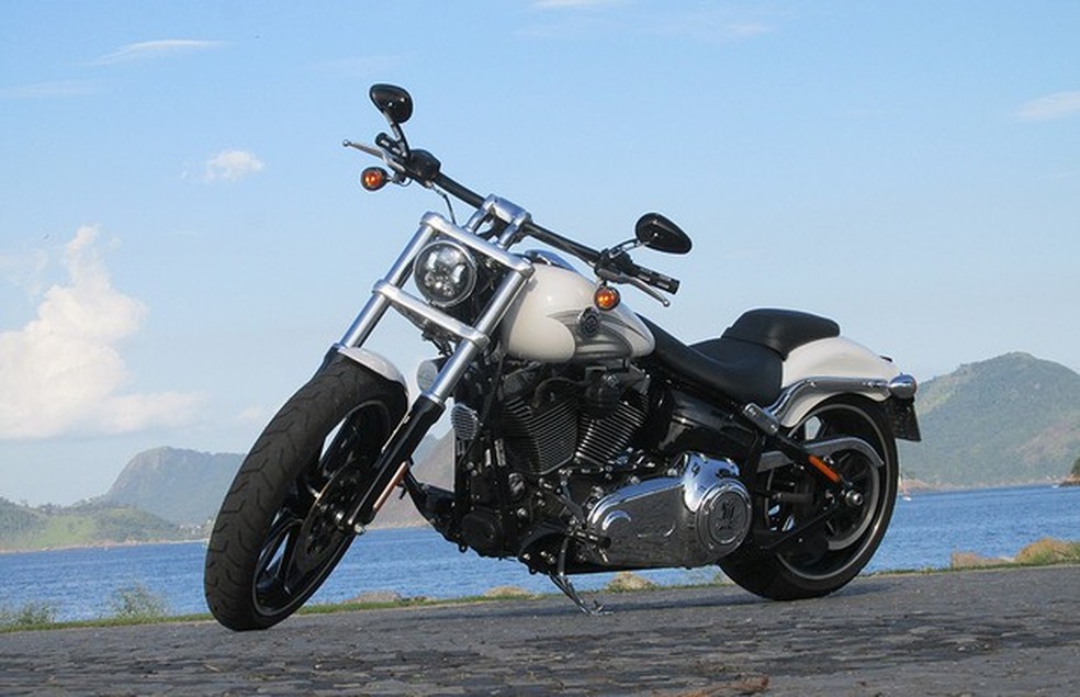 Harley Breakout (Foto: Roberto Dutra/O 3PWEB) — Foto: Auto Esporte