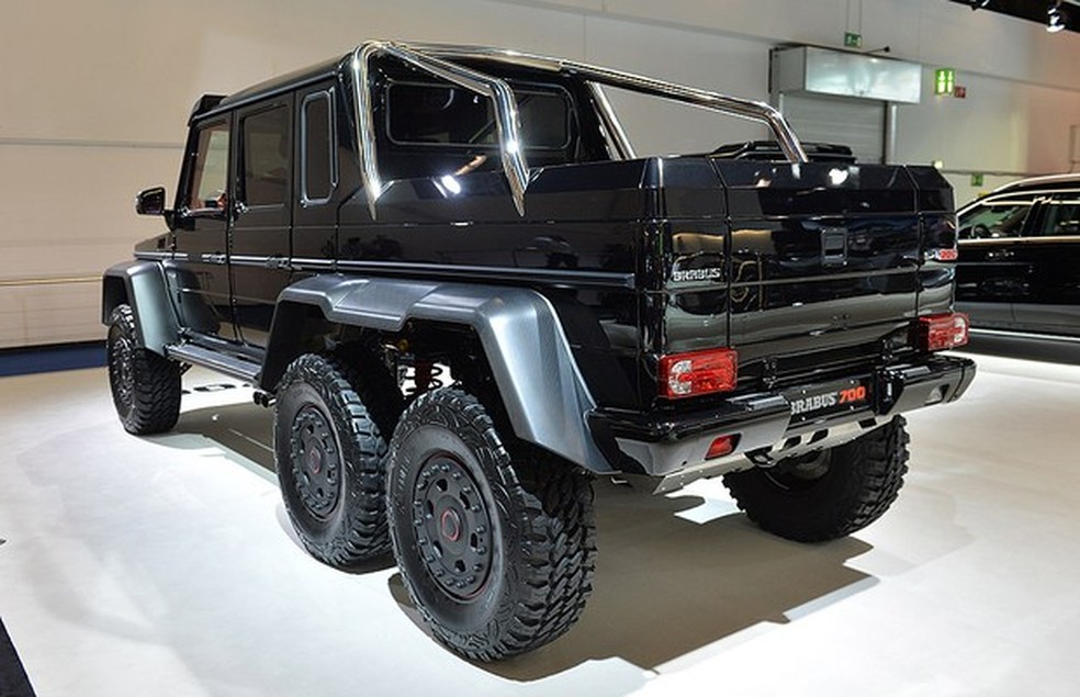 Mercedes B63S 6X6 (Foto: Julio Cabral / Auto News Brasil) — Foto: Auto Esporte