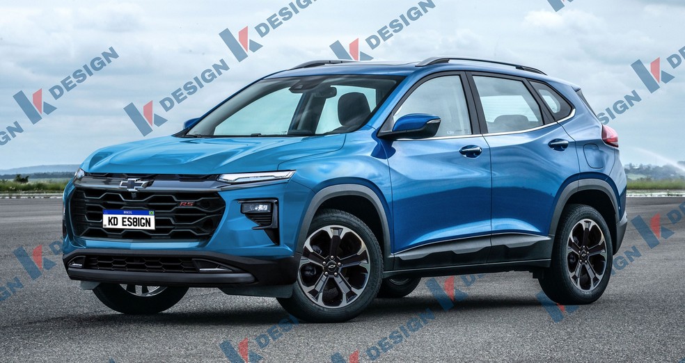 Montana ser a inspirao para o Chevrolet Tracker 2026  Foto: Kleber Silva/KDesignAG