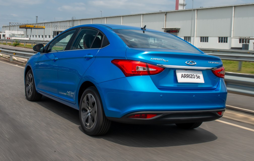 Arrizo 5e será vendido em lojas específicas da marca e terá manutenção mais barata entre os elétricos vendidos no país — Foto: Divulgação/Caoa Chery