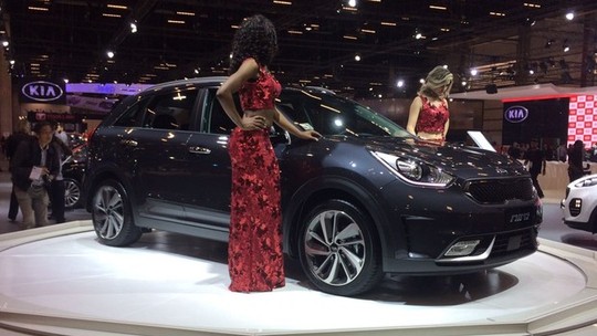 Salão do Automóvel: Kia mostra SUV Niro e pede redução de IPI