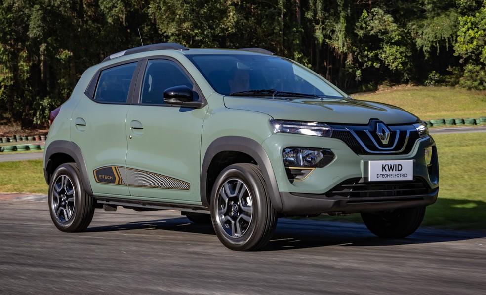 Renault Kwid E-Tech esgotou primeiro lote com 750 unidades e já ficou R$ 4 mil mais caro — Foto: Divulgação