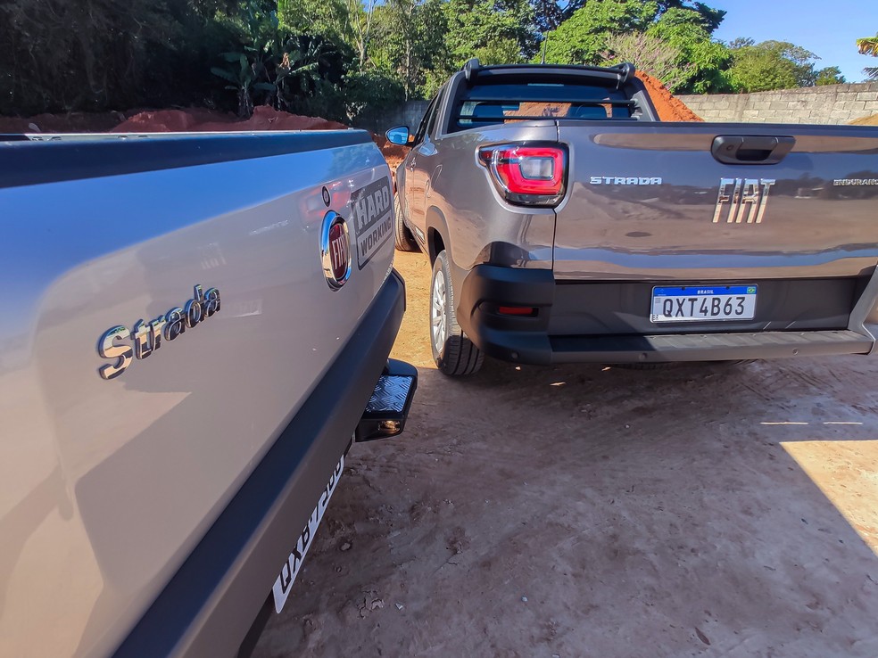 Nova Fiat Strada Endurance x Fiat Strada Hard Working comparativo