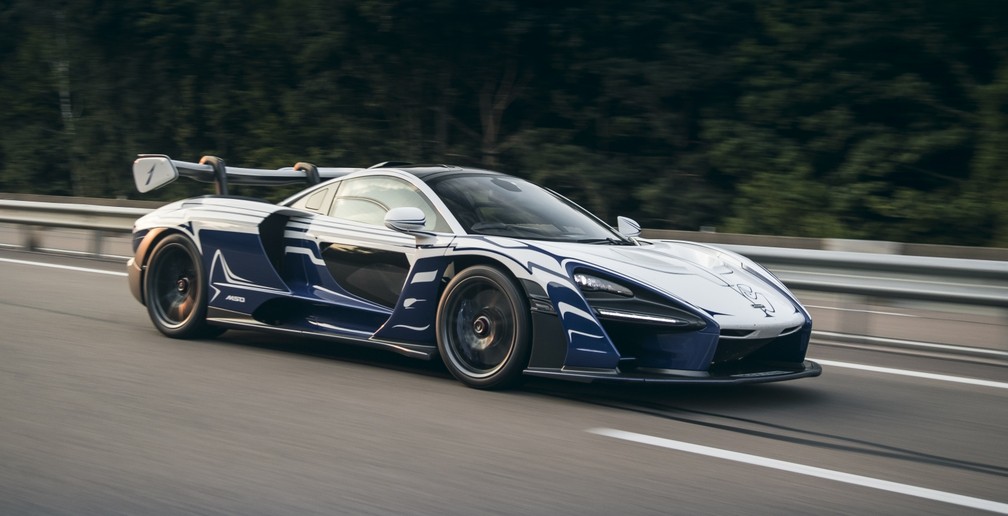 McLaren Senna 001 é entregue ao dono na Inglaterra — Foto: Divulgação