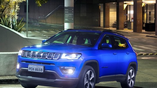 Jeep Compass ultrapassa ix35 e Sportage no primeiro mês completo de vendas